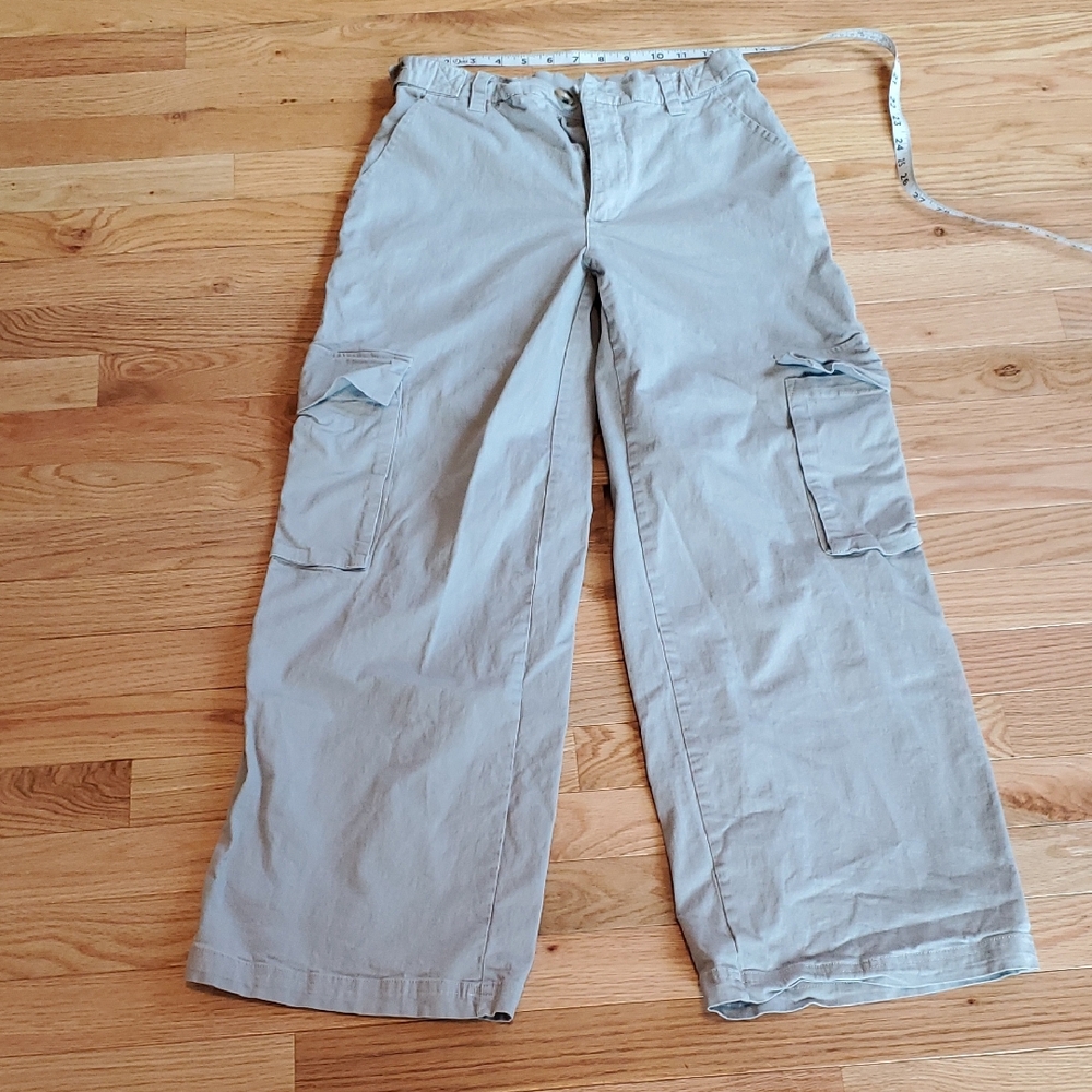 Women's Casual Tan Cargo Pants